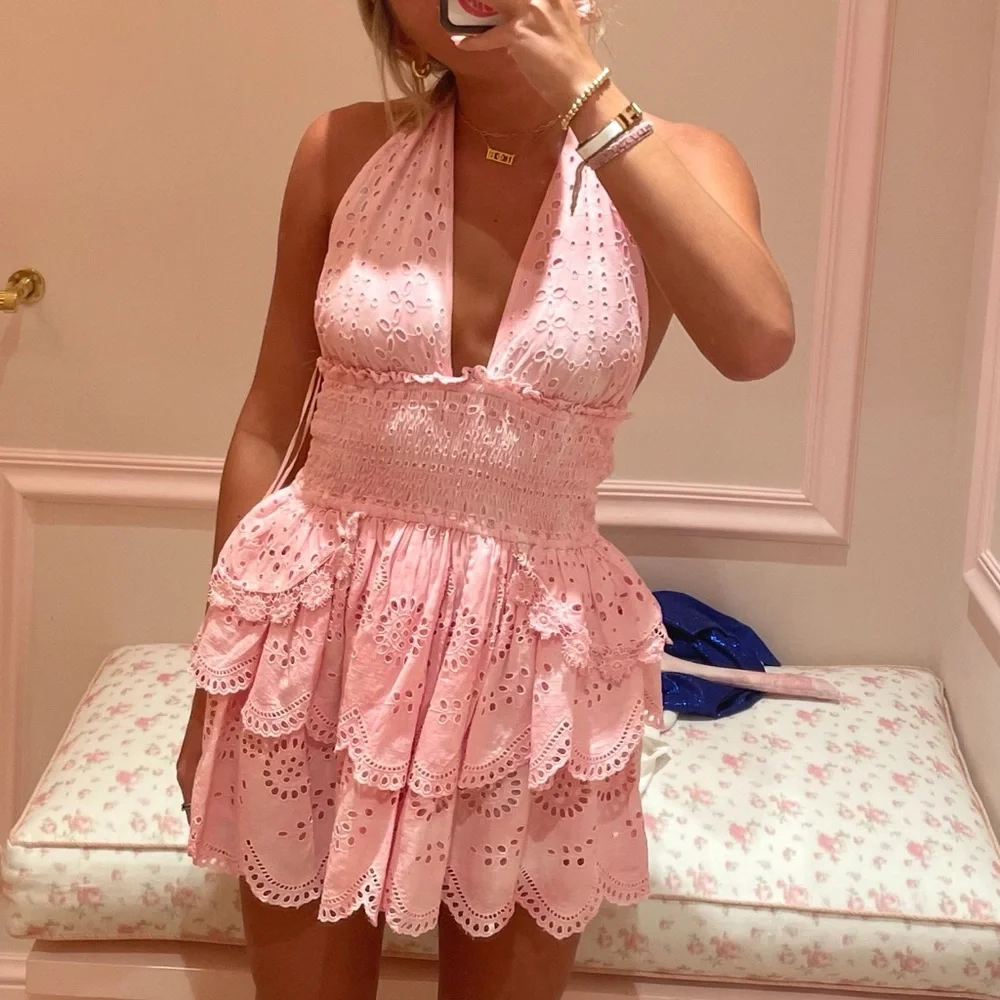 LoveShackFancy Deanna tie dye dress - Picture 4 of 5